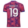 Fotbalové dres Juventus Bonucci 19 Alternativní 2022-23 Krátký Rukáv